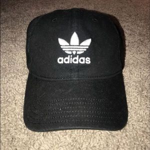 women’s fit black adidas dad hat